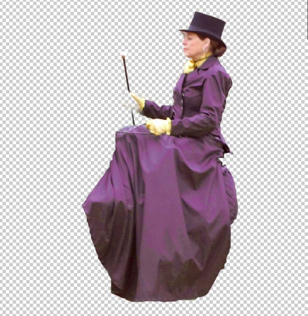 Creation of Lady style riding: Step 4